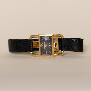 Vintage Jaeger-LeCoultre Etrier by Asprey 18K Watch,  Circa 1950s–1960s