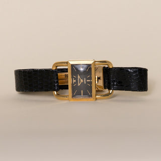 Vintage Jaeger-LeCoultre Etrier by Asprey 18K Watch,  Circa 1950s–1960s