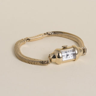 Vintage Rolex Ladies Art Deco 9K Yellow Bracelet Watch, Ref. 570, Circa 1940's