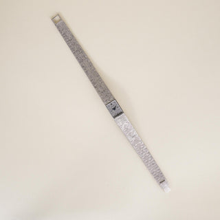 Vintage 1960s Piaget Ladies 18K White Gold Cocktail Watch