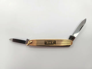Vintage Tiffany & Co. Blade Knife and File 14K Gold