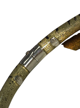 18K Gold Soho Diamond and Enamel Bangle