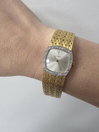 Vintage Juvenia Ladies Diamond Watch