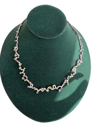 18K Mauboussin gemstone necklace