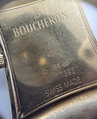 Vintage Boucheron Reflet 18K Gold Quartz Ladies Watch