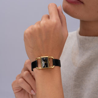 Vintage Jaeger-LeCoultre Etrier by Asprey 18K Watch,  Circa 1950s–1960s