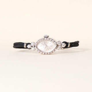 Art Deco Hamilton Marquise Shape Dial with Diamonds