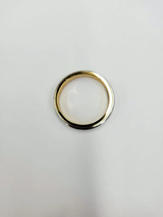 Estate 18K/Plat Tiffany & Co. Milgrain Band