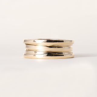 Bvlgari B. Zero1 18K Yellow Gold Gents Ring Band