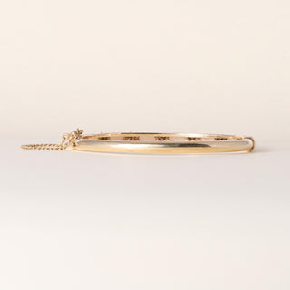 Vintage Australian Opal & Diamond Bangle Bracelet  14K Yellow Gold