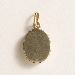 Etruscan Revival 18K Bella Donna Miniature Portrait Pendant