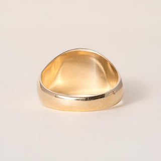 Vintage 14K Gold 0.50 Carat Evil Eye Diamond Dome Ring