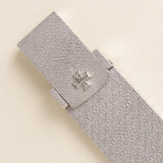 Vintage Vacheron Constantin 18-Karat Gold Diamond Bezel Lady Watch Circa 1995