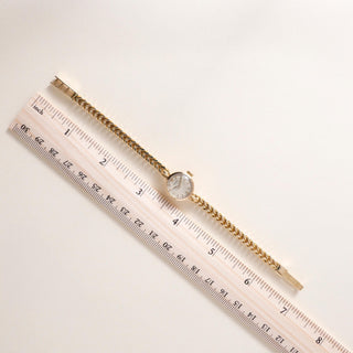 Vintage Rolex Ladies 18K Gold Cocktail Watch on Solid Gold Bracelet