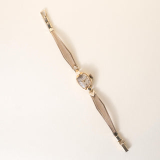 Vintage 1950s 14K Gold Bulova Ladies Cocktail Watch