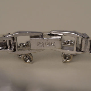 Vintage Lady Hamilton 1.25 Carats Diamonds Tonneau Shape Cocktail Watch 14K Gold