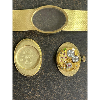 Vintage 18K Gold Chopard Tiffany and Co. Oval Dial Ladies Watch