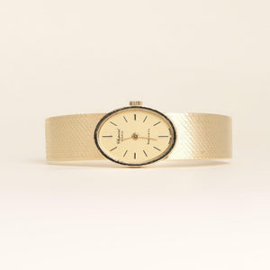 Vintage 18K Gold Chopard Tiffany and Co. Oval Dial Ladies Watch