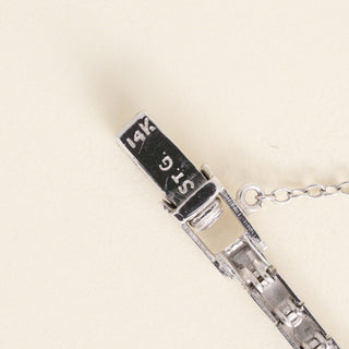 1920 Antique Movado Ladies Oval Peach Dial 14K White Gold Diamond Cocktail Watch