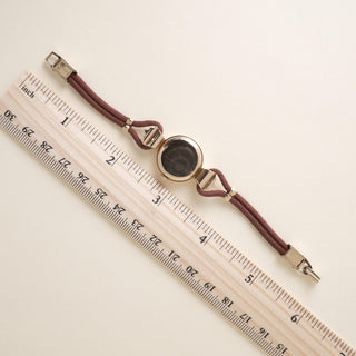 Vintage 1940s Longines 14k Rose Gold Circle Dial Ladies Cocktail Watch
