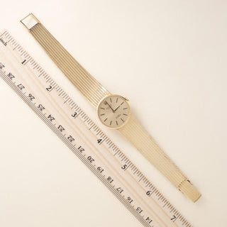 Vintage 18K Gold Rolex Cellini Round Bezel Ladies Watch