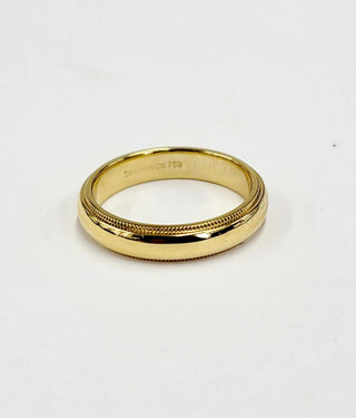 Estate 18K TIFFANY & Co. Yellow Gold Wedding Band