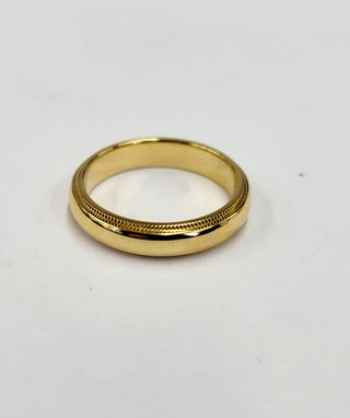 Estate 18K TIFFANY & Co. Yellow Gold Wedding Band