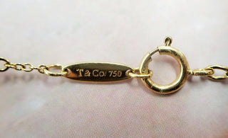 18K Gold Tiffany & Co Elsa Peretti Vintage Pearl Bracelet