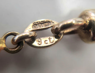 Vintage Victoria Canadian Coin Charm Bracelet Franco Chain Antique 9K Gold