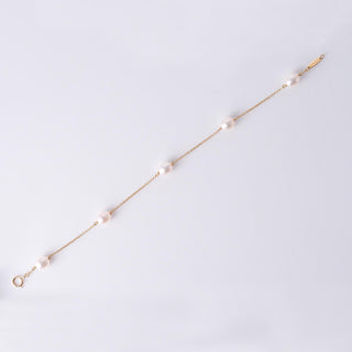 18K Gold Tiffany & Co Elsa Peretti Vintage Pearl Bracelet